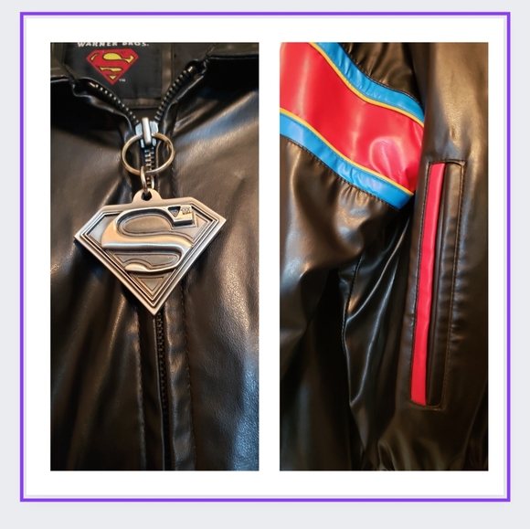 🔥VINTAGE SUPERMAN JACKET-FINAL - Picture 10 of 16